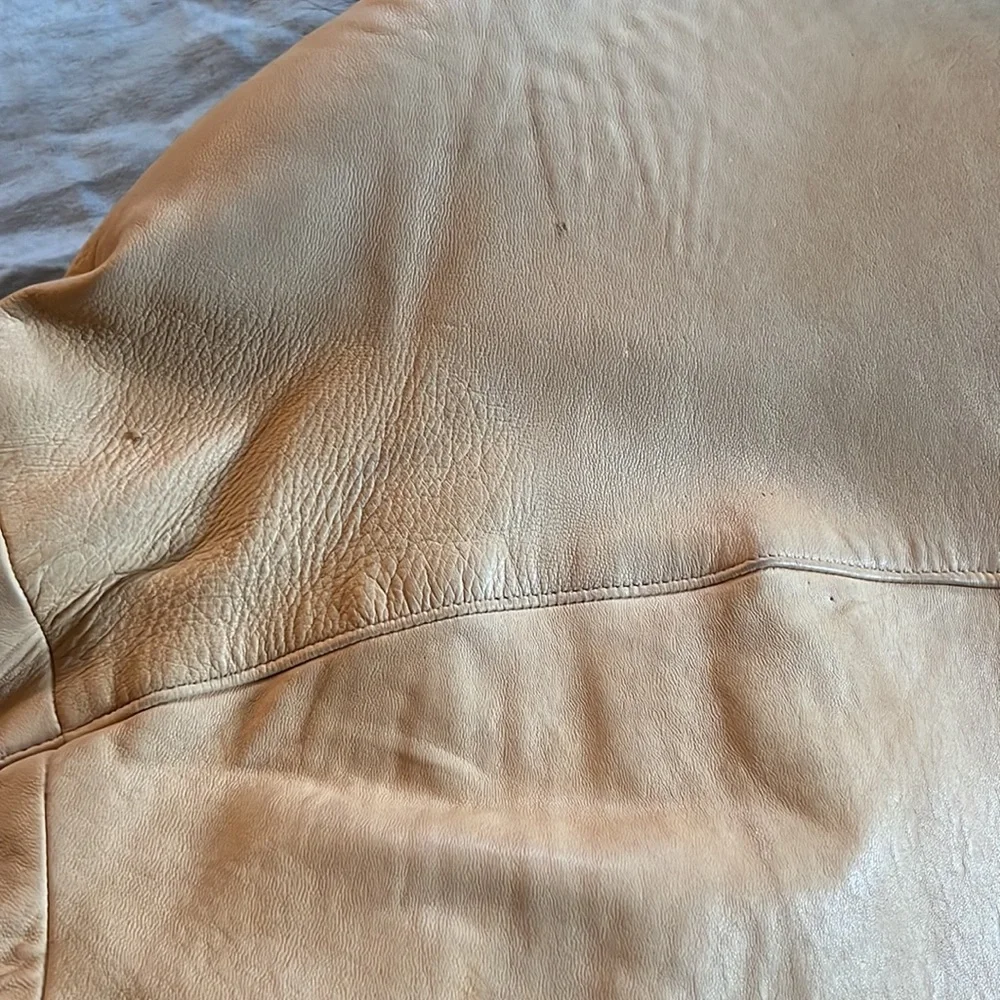 Vintage Leather Coat - Picture 8 of 11